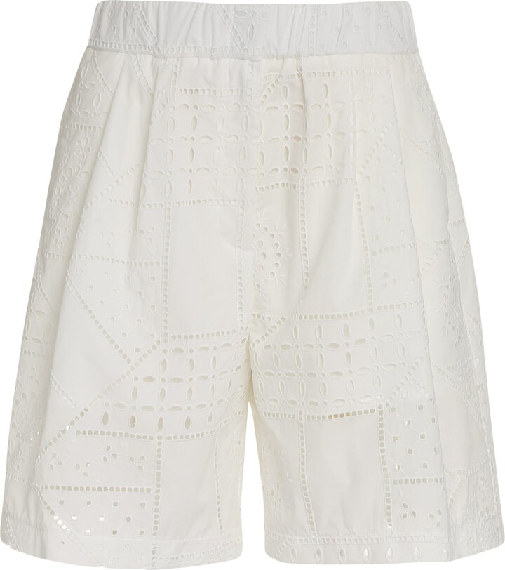 EWANA N62 Luxury Super Soft Decorative Lace Shorts Available in White or Black 