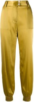 Thumbnail for your product : Just Cavalli Engraved-Button Tapered Trousers
