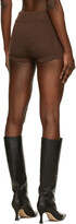 Thumbnail for your product : Wandering Brown Knit Shorts