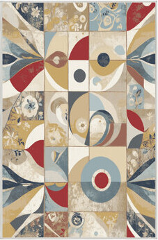 Winston Porter Funky Jingle Rug