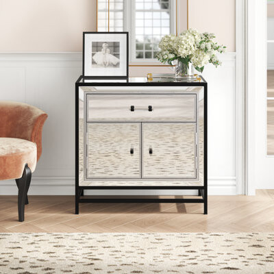 Willa Arlo Interiors Spivey 2 Door Mirrored Accent Cabinet - ShopStyle  Entryway Benches