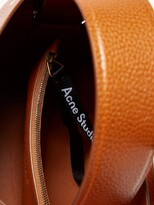 Thumbnail for your product : Acne Studios Mushroom-print Grained-leather Cross-body Bag - Tan Multi