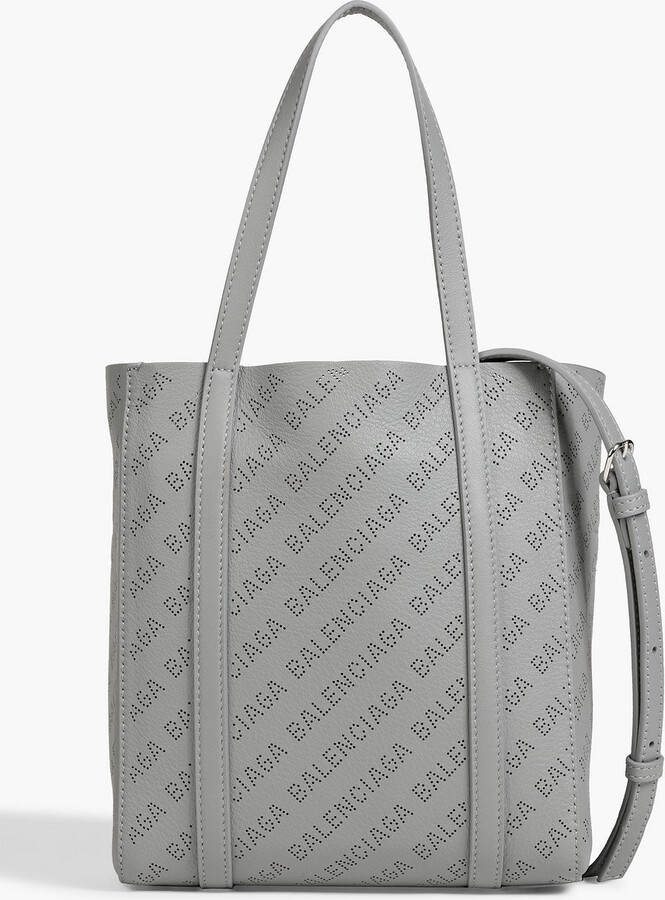 Balenciaga Everyday XXS perforated leather tote - ShopStyle