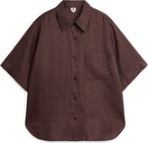 Thumbnail for your product : Arket Short-Sleeved Linen Shirt