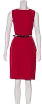 Thumbnail for your product : Fendi Sleeveless Knee-Length Dress Red Sleeveless Knee-Length Dress