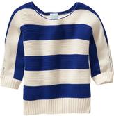 Thumbnail for your product : Old Navy Girls Striped Dolman-Sleeve Sweaters