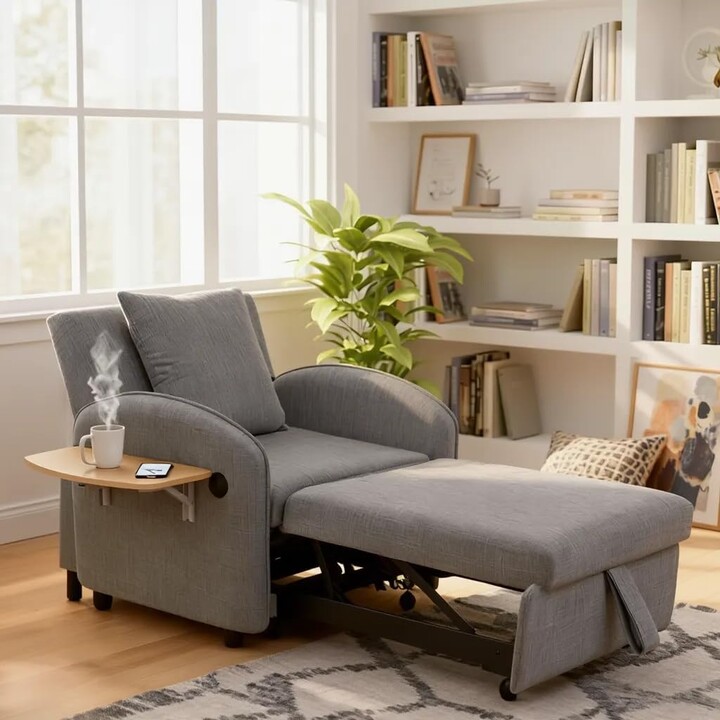 Trygoal Convertible Sleeper Chair Bed
