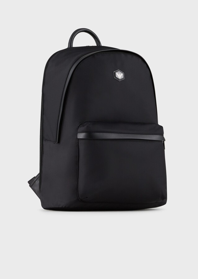 frank and oak leather backpack