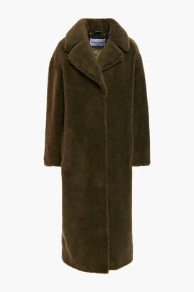Stand Studio Camille Cocoon Faux Shearling Coat
