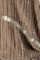 Thumbnail for your product : Walter W118 by Baker Destiny bead-embellished chiffon dress