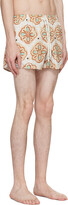 Thumbnail for your product : COMMAS Beige Painted Flower Swim Shorts