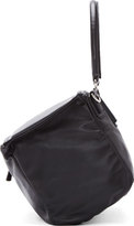 Thumbnail for your product : Givenchy Black Leather 3D Animation Pandora Medium Bag