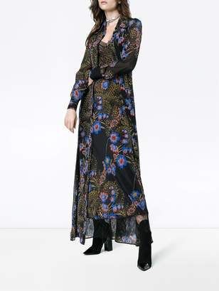 Etro floral print maxi dress