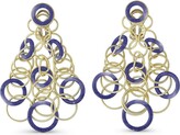 Thumbnail for your product : Buccellati Hawaii Lapis Circle Earrings in 18K Gold