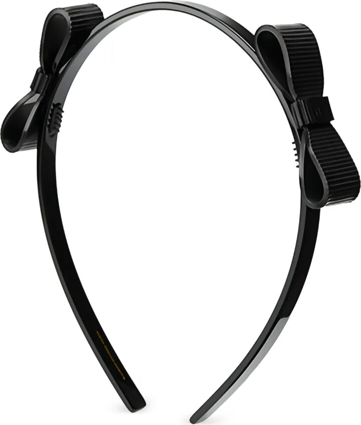 Maison Michel Bow-Embellishment Headband
