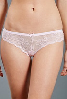 Thumbnail for your product : Forever 21 Floral Lace Boyshorts