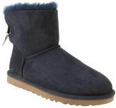 Thumbnail for your product : UGG womens navy mini bailey bow stripe boots