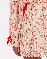 Thumbnail for your product : Self-Portrait Crescent Chiffon Cape Dress