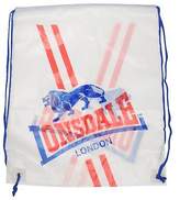 Thumbnail for your product : Lonsdale London Unisex Drawstring Carry Sack Pink White Fitness Sport Bags Accessories