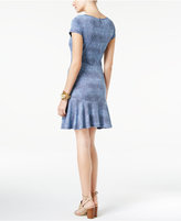 Thumbnail for your product : MICHAEL Michael Kors Zephyr Printed Fit & Flare Dress