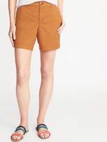 Thumbnail for your product : Old Navy Mid-Rise Twill Everyday Shorts for Women - 7-inch inseam