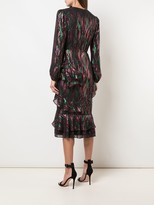 Thumbnail for your product : Saloni Long-Sleeve Ruffle Dress
