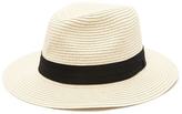 Thumbnail for your product : Forever 21 Pleated Straw Fedora
