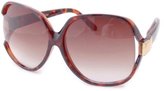 Thumbnail for your product : Vintage Sunglasses Smash BLIMA Oversized Sunglasses - Tortoise