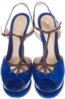 Thumbnail for your product : Fendi T-Strap Platform Sandals