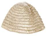 Thumbnail for your product : Dolce & Gabbana Woven Metallic Hat w/ Tags gold Woven Metallic Hat w/ Tags