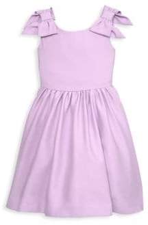 Janie and Jack Baby Girl's & Little Girl's Bow Sleeve Dress