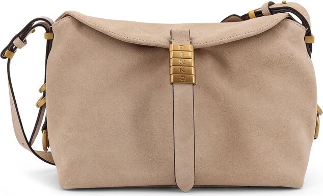 Pinko Logo Engraved Shoulder Bag
