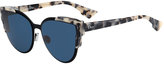 Thumbnail for your product : Christian Dior Wildly Cat-Eye Sunglasses, Havana/Black