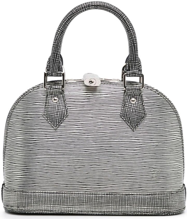 Louis Vuitton Metallic Silver Epi Leather Alma BB Bag at 1stDibs  alma bb  epi black, alma bb epi leather, silver metallic louis vuitton bag