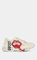 Thumbnail for your product : Gucci Men's Rhyton Leather Sneakers - White