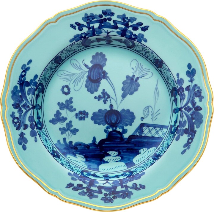Ginori 1735 Oriente Italiano Iris Dessert Plate