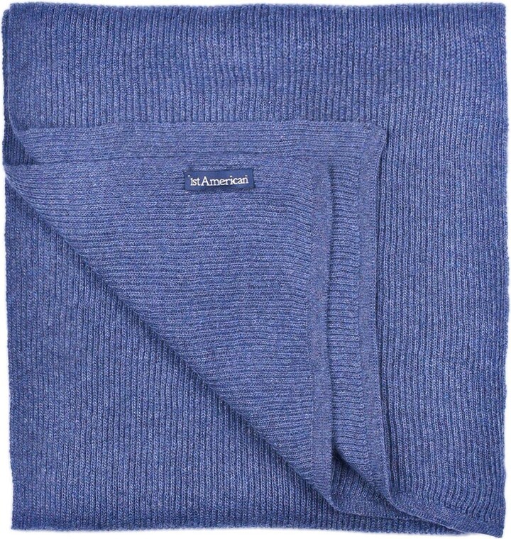 1stAmerican Men's Scarf Wool and Cashmere Made in Italy ShopStyle Scarves