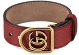 Gucci Double-G Leather Belt Bracelet