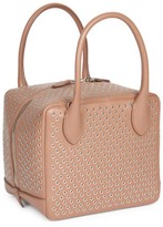Thumbnail for your product : Alaia Small Elba Grommet Leather Box Bag