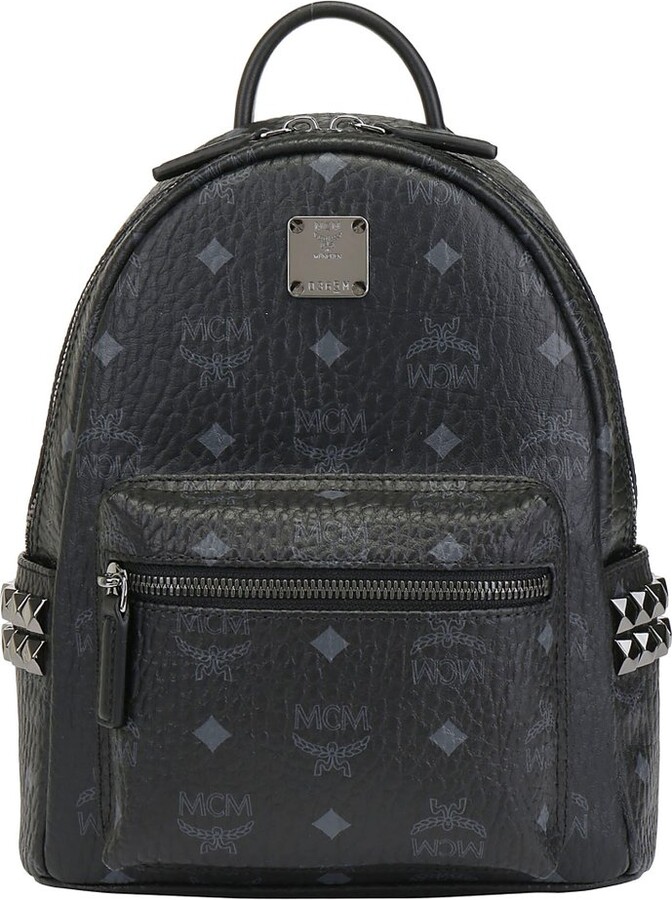 MCM Stark Visetos Studded Backpack - ShopStyle