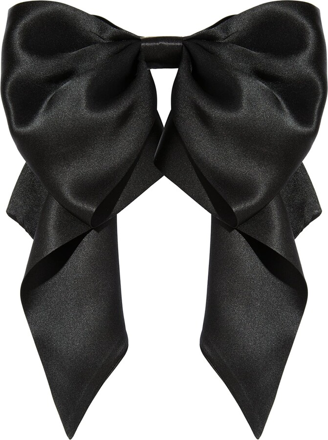 L. Erickson USA Clara Silk Charmeuse Bow Barrette