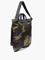 Thumbnail for your product : Porter-Yoshida & Co Counter Shade Camouflage-print Tote Bag - Khaki Multi