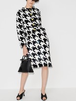 Thumbnail for your product : Ashish Houndstooth-Pattern Sequin-Embellished Skirt