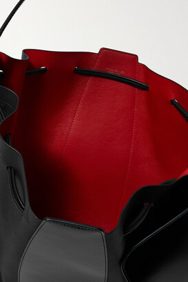 Mansur Gavriel Lilium Large Drawstring Leather Shoulder Bag