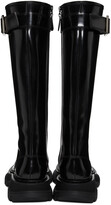 Thumbnail for your product : Alexander McQueen Black Tread Lace-Up Tall Boots