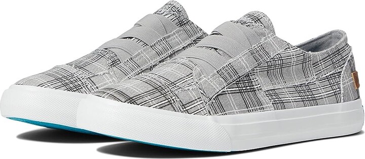 Blowfish Malibu Marley (Grey Sorority Plaid) Women's Flat Shoes