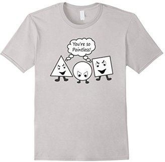 Men's Geometry - Funny Shapes You're So Pointless T-shirt Medium