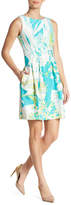 Thumbnail for your product : Gabby Skye Floral Scuba Sleeveless Dress
