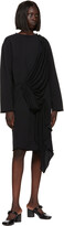 Thumbnail for your product : MM6 MAISON MARGIELA Black Draped Minidress