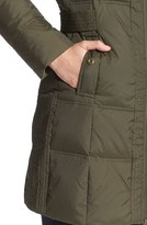 Thumbnail for your product : Larry Levine Women's Down & Feather Fill Coat With Faux Fur Trim